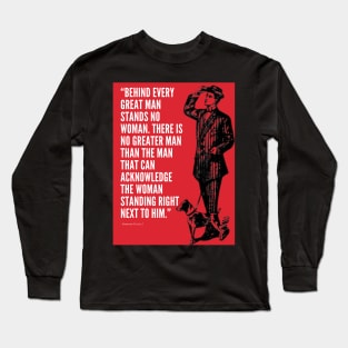 Gentleman Feminism Long Sleeve T-Shirt